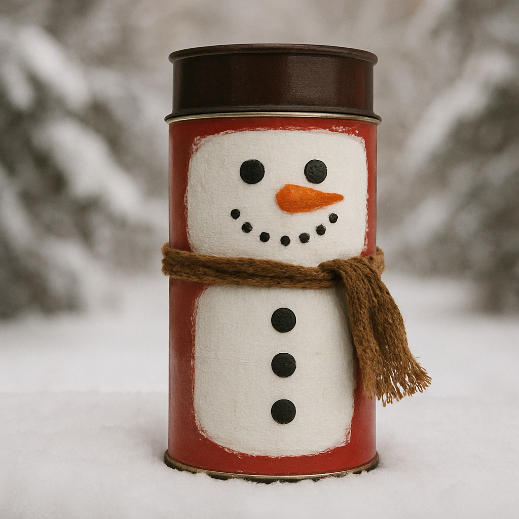 Creative Coffee Can Craft Ideas: Holiday & DIY Fun
